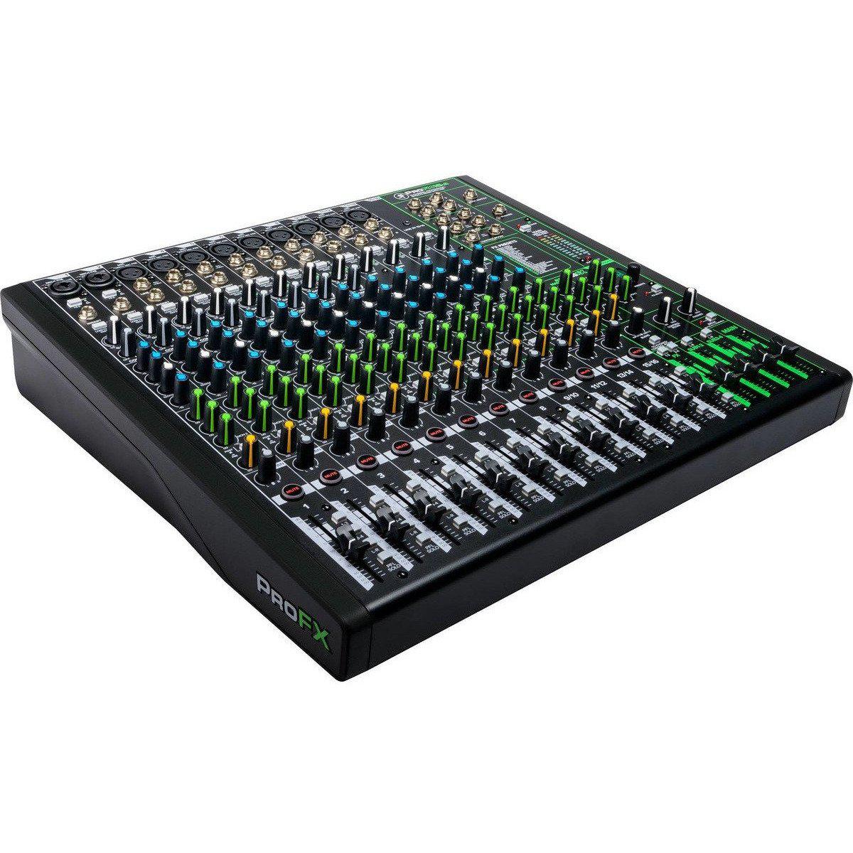 Mackie ProFX16v3 16-Channel 4-Bus Effects Mixer With USB-Andy's Music