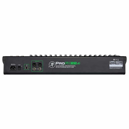 Mackie ProFX22v3 22-Channel 4-Bus Effects Mixer With USB-Andy's Music