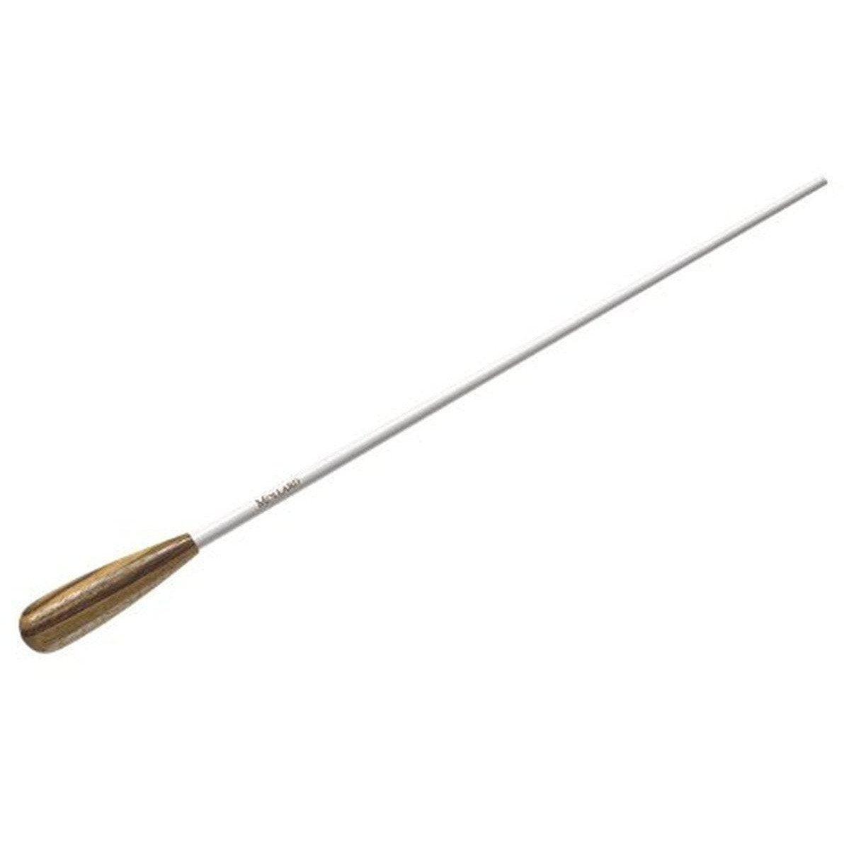 Mollard 14-Inch E Series Baton Zebrawood White Shaft Conductor Baton - E14ZW