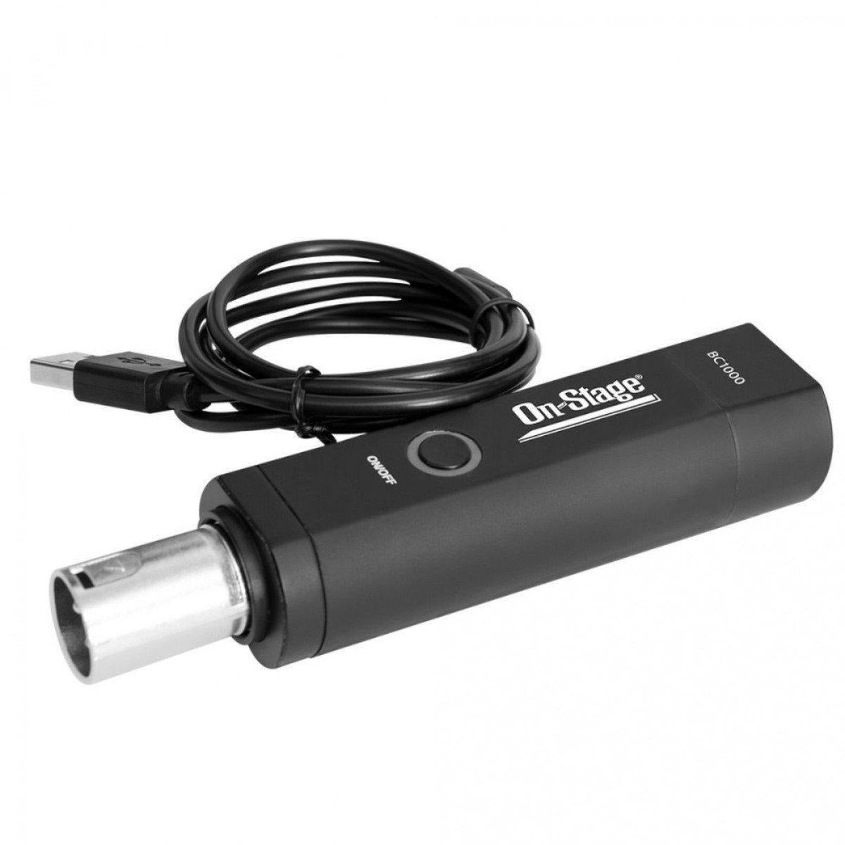 On-Stage BC1000 XLR Rechargeable Bluetooth Receiver