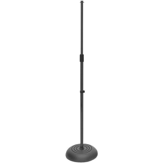 On-Stage Round Base Microphone Stand-Black-Andy's Music