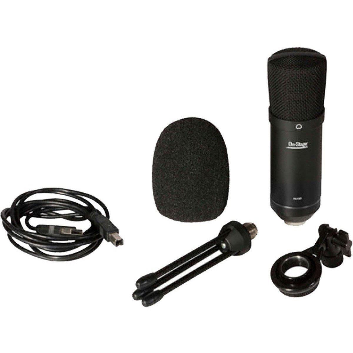 Microphone de studio microphone dynamique chant microphone studio, 5 m de  câble (sy8200)