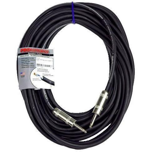 PROformance Speaker Cable 14 Gauge with 1/4" Ends-50'-Andy's Music