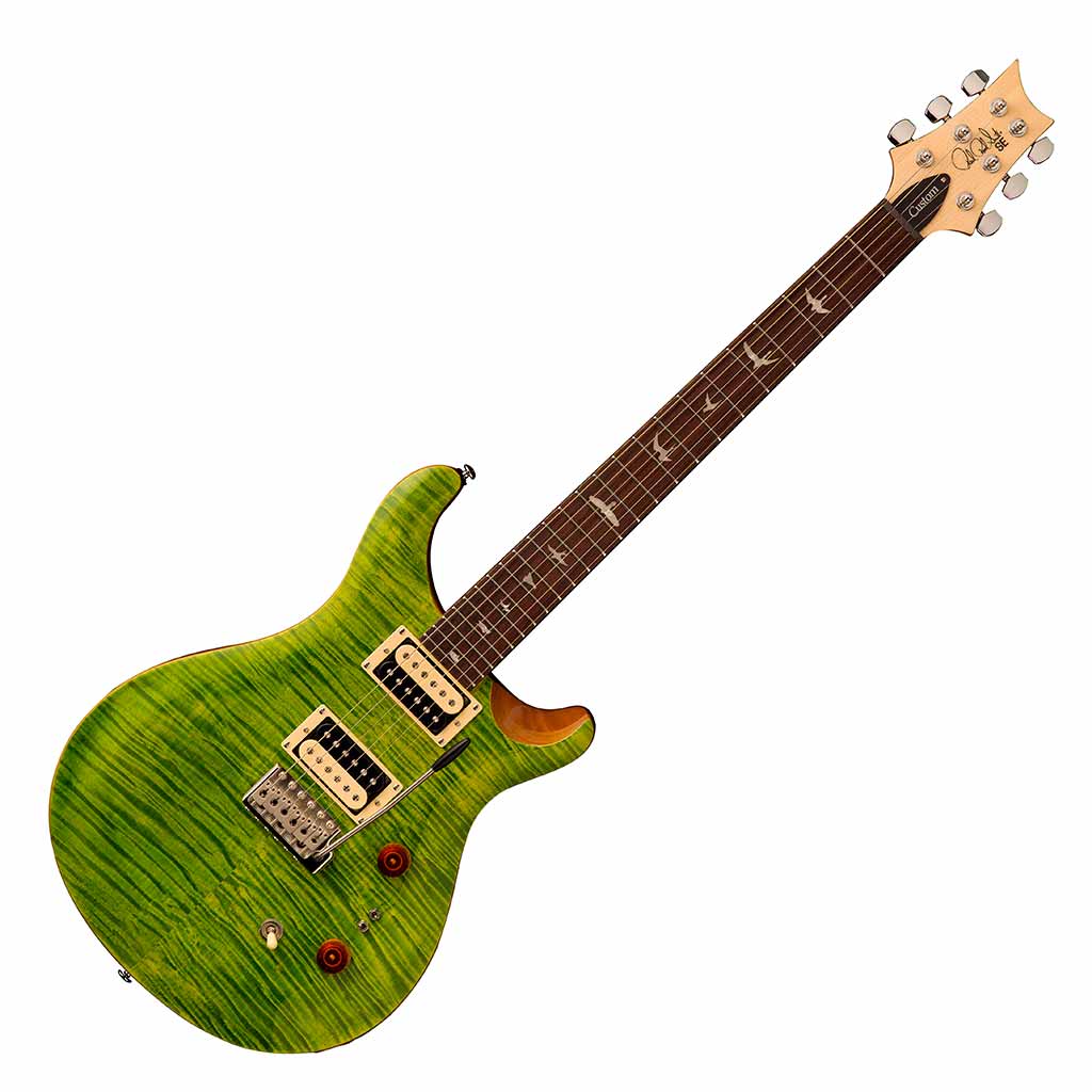 PRS SE Custom 24-08 Eriza Verde Electric Guitar With Bag-Andy's Music
