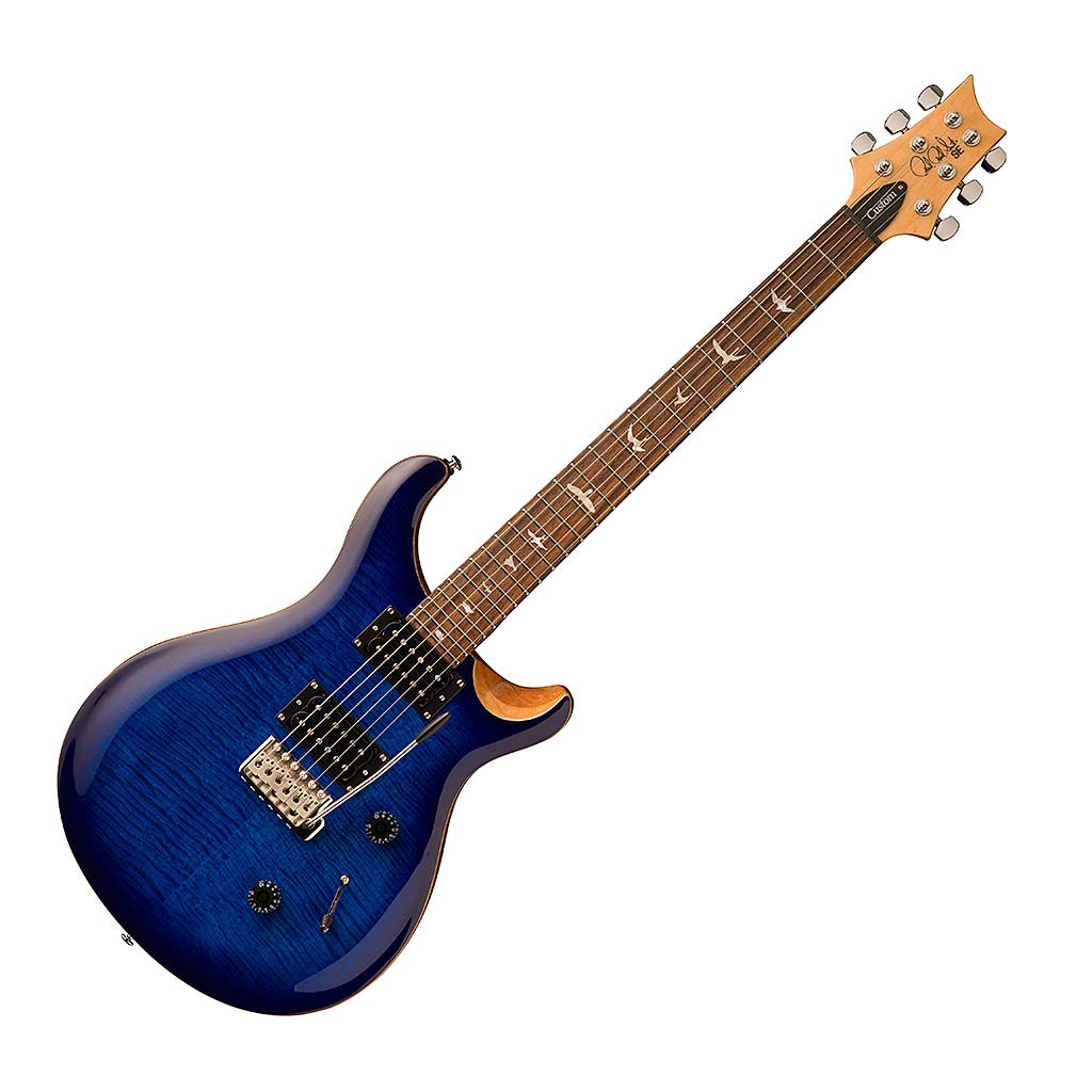 PRS SE Custom 24 Electric Guitar With Padded Gigbag - Faded Blue