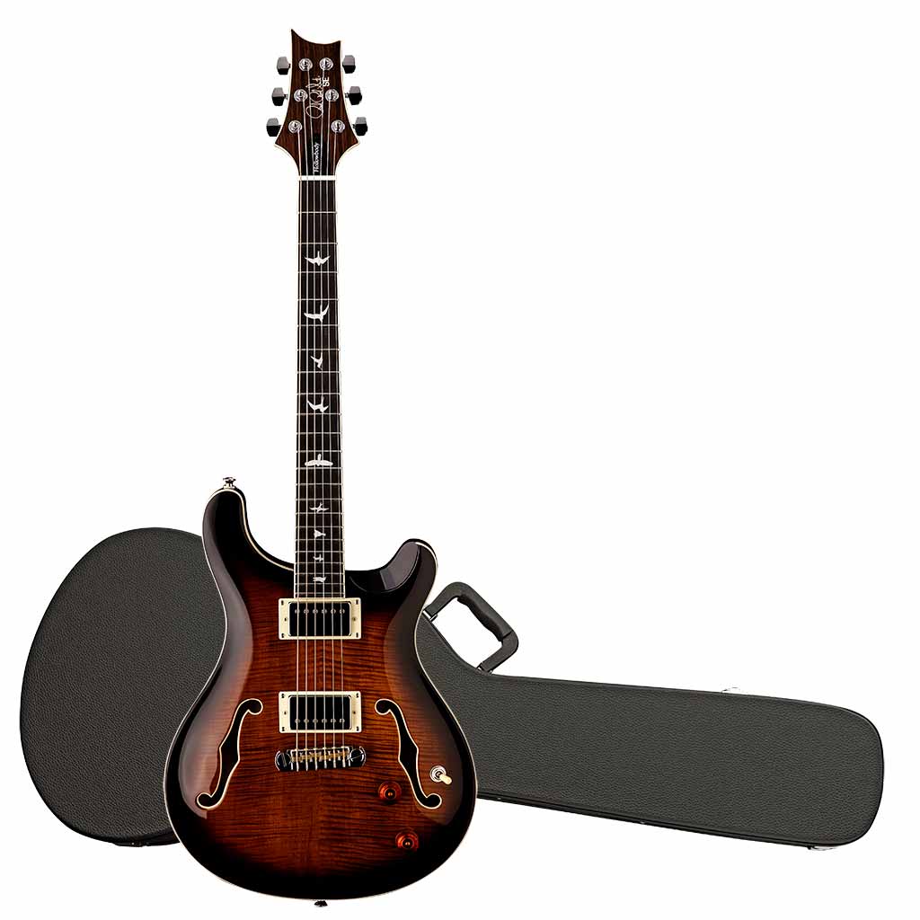 PRS SE Hollowbody II Electric Guitar With Hardshell Case-Andy's Music
