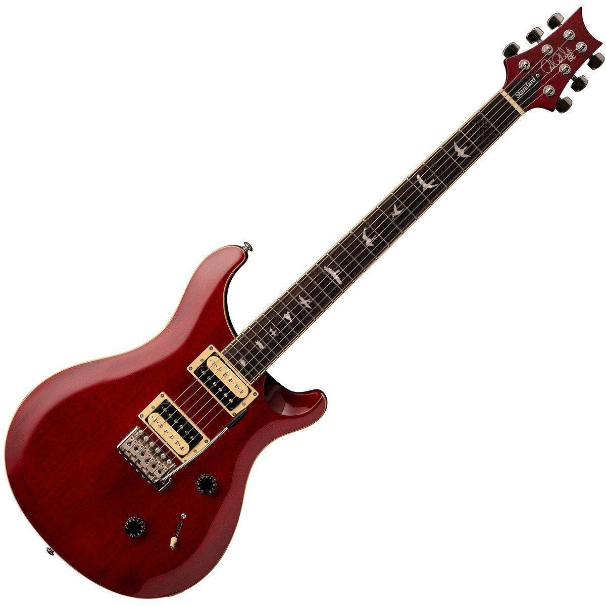 PRS ST4 SE Standard 24 Electric Guitar Trans Red -Andy's Music