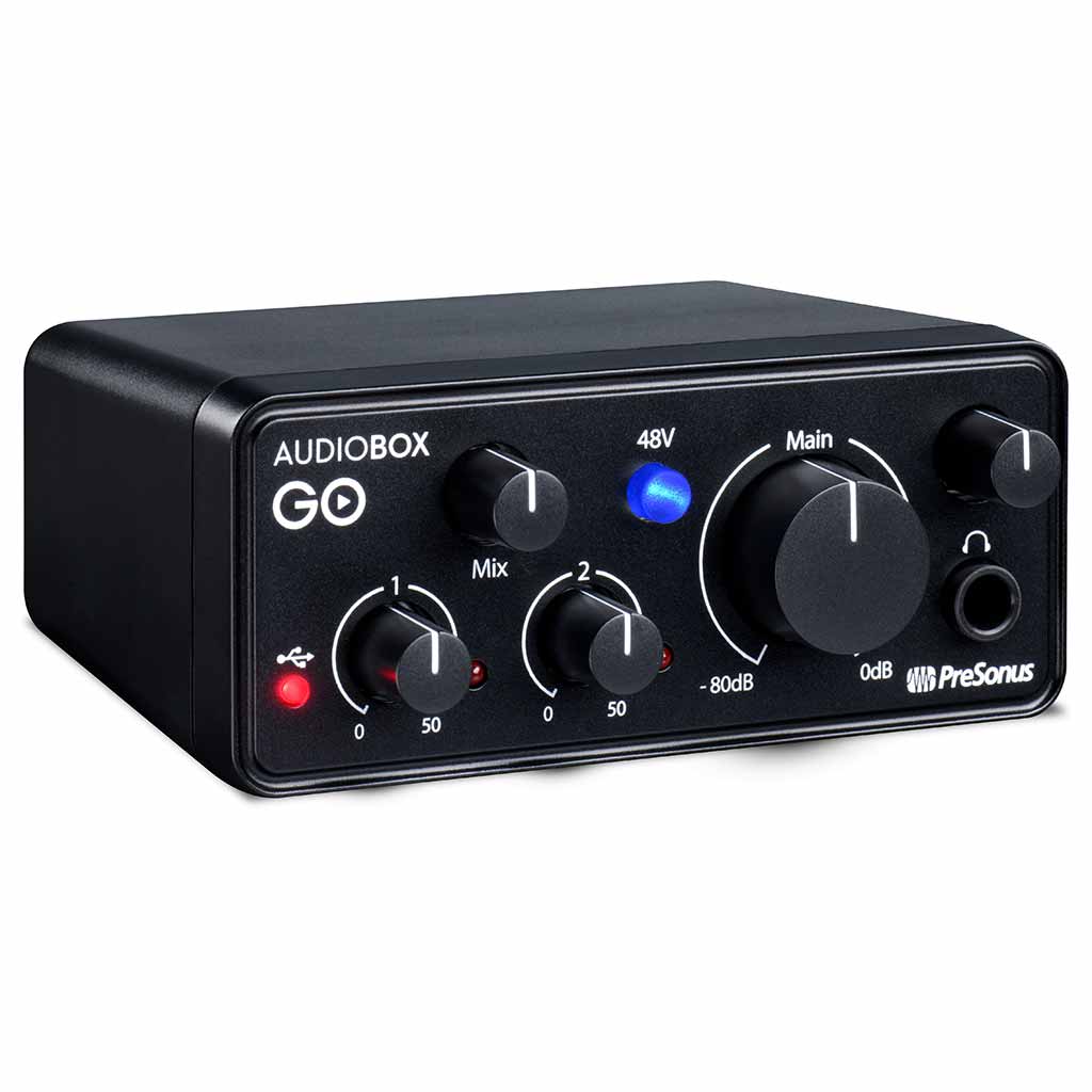 PreSonus AudioBox GO USB Audio Interface-Andy's Music