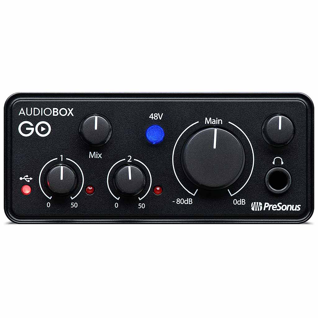 PreSonus AudioBox GO USB Audio Interface-Andy's Music