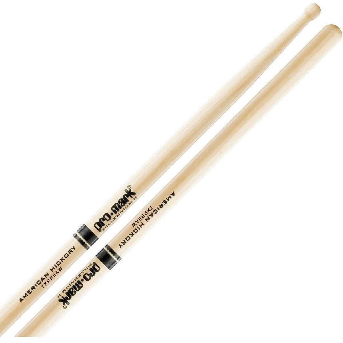 ProMark 5A Drumsticks-Hickory with Wood Tip-Andy's Music