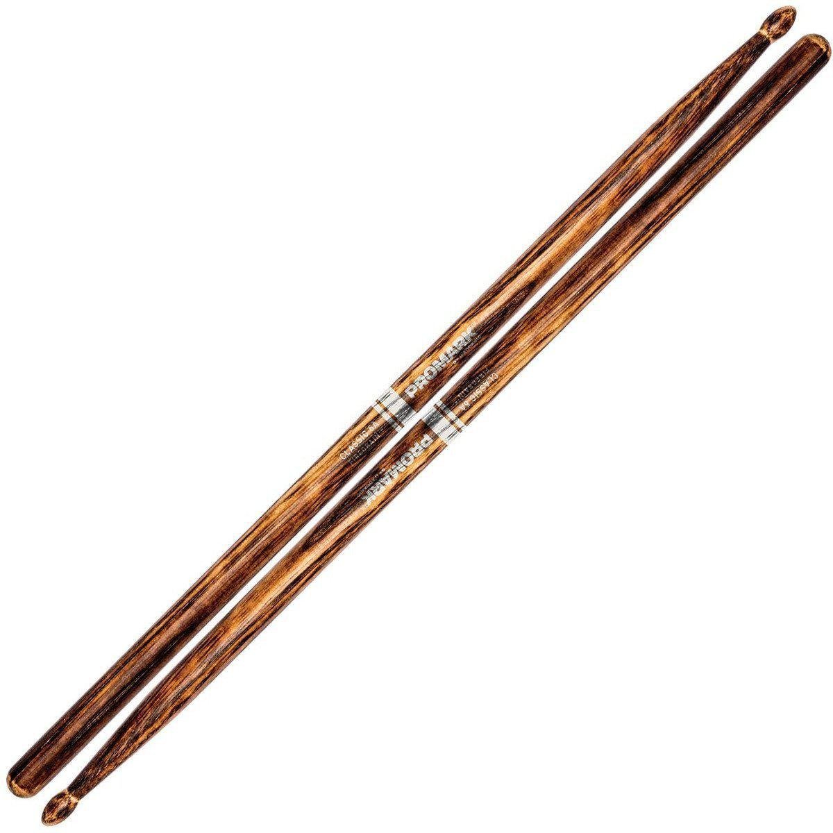 ProMark Classic 5A Firegrain Hickory Wood Tip Drumstick - TX5AW-FG