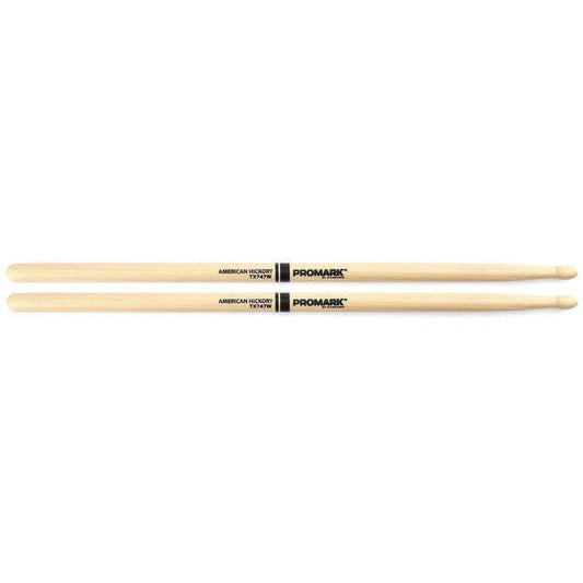 ProMark Classic 747 Hickory Wood Tip Drumstick - TX747W-Andy's Music