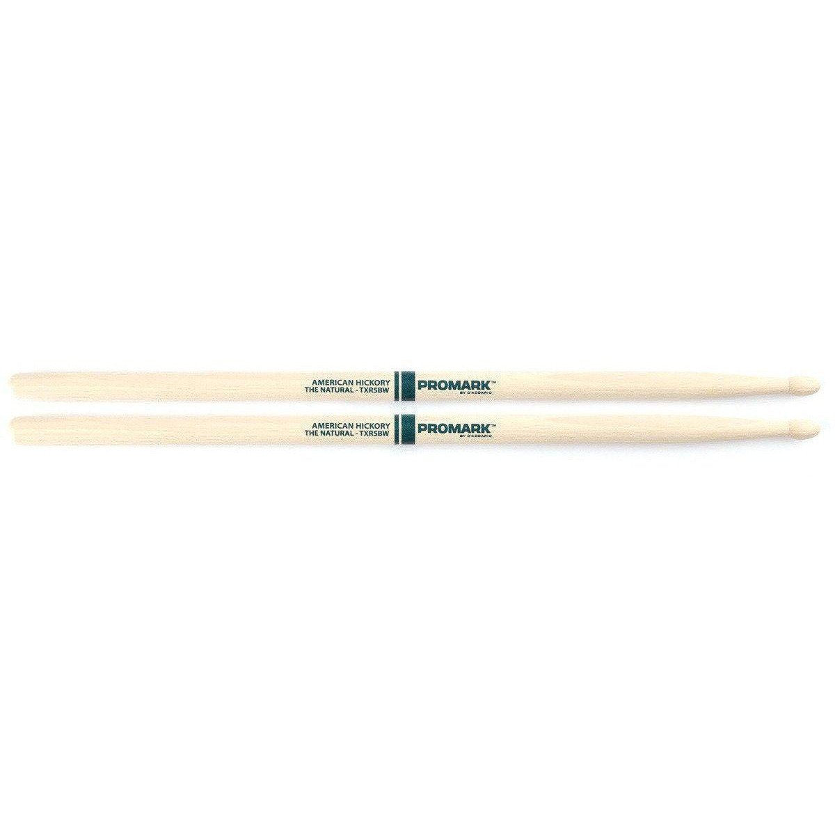 ProMark Hickory "The Natural" Wood Tip Drumsticks-5B-Andy's Music