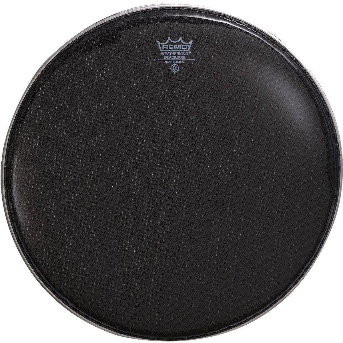 Remo Black Max Crimped 14" Marching Snare Drumhead-Andy's Music