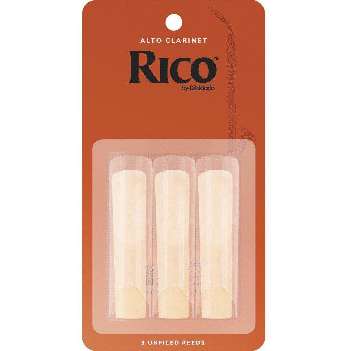 Rico Alto Clarinet Reeds 3-Pack-2.0-Andy's Music