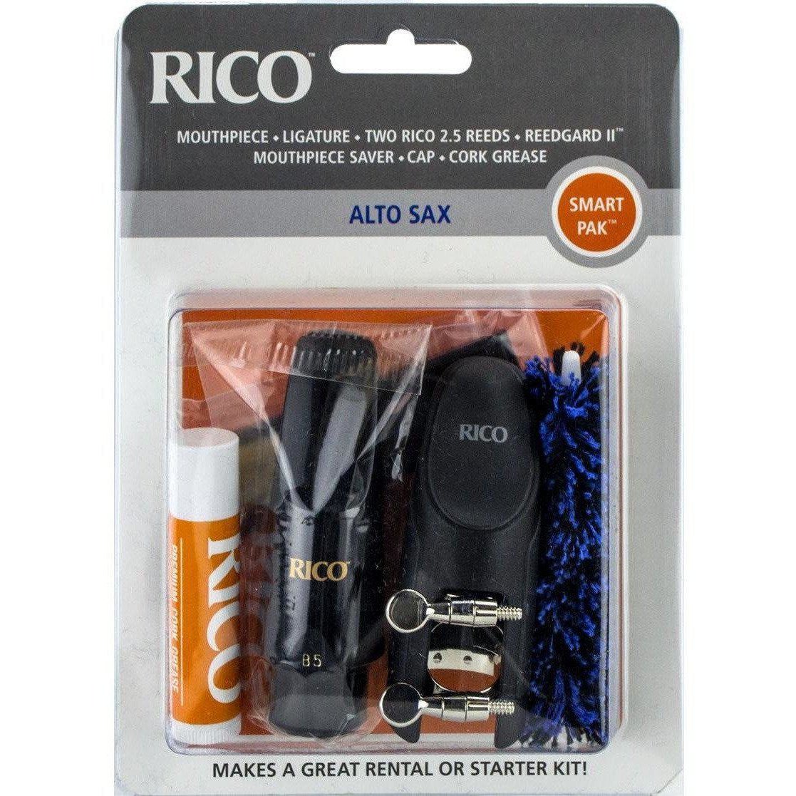 Rico Alto Sax Mouthpiece Kit RSMPAKASX-Andy's Music