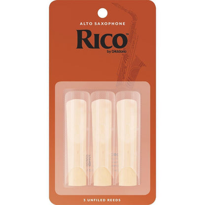 Rico Alto Sax Reeds 3-Pack-Andy's Music