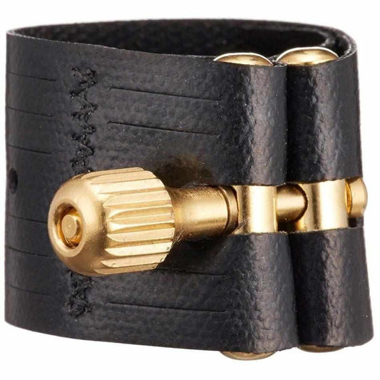 Rovner DARK Tenor Sax Leather Ligature-Andy's Music