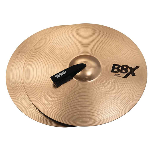 Sabian B8X 18" Marching Band Cymbal Pair - 41822X-Andy's Music