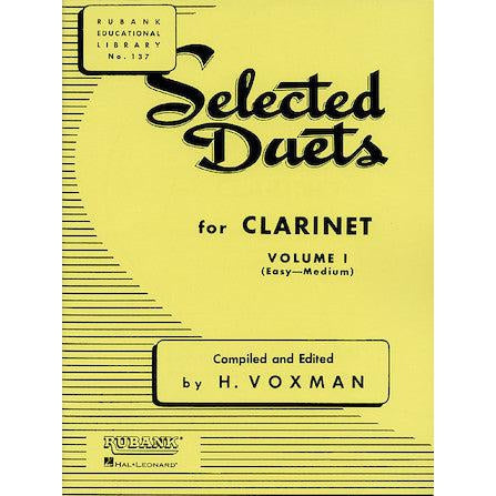 Selected Duets for Clarinet Vol 1 Voxman-Andy's Music