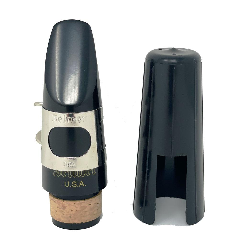 Selmer Bb Clarinet Hard Rubber Mouthpiece with Cap and Ligature-Andy's Music