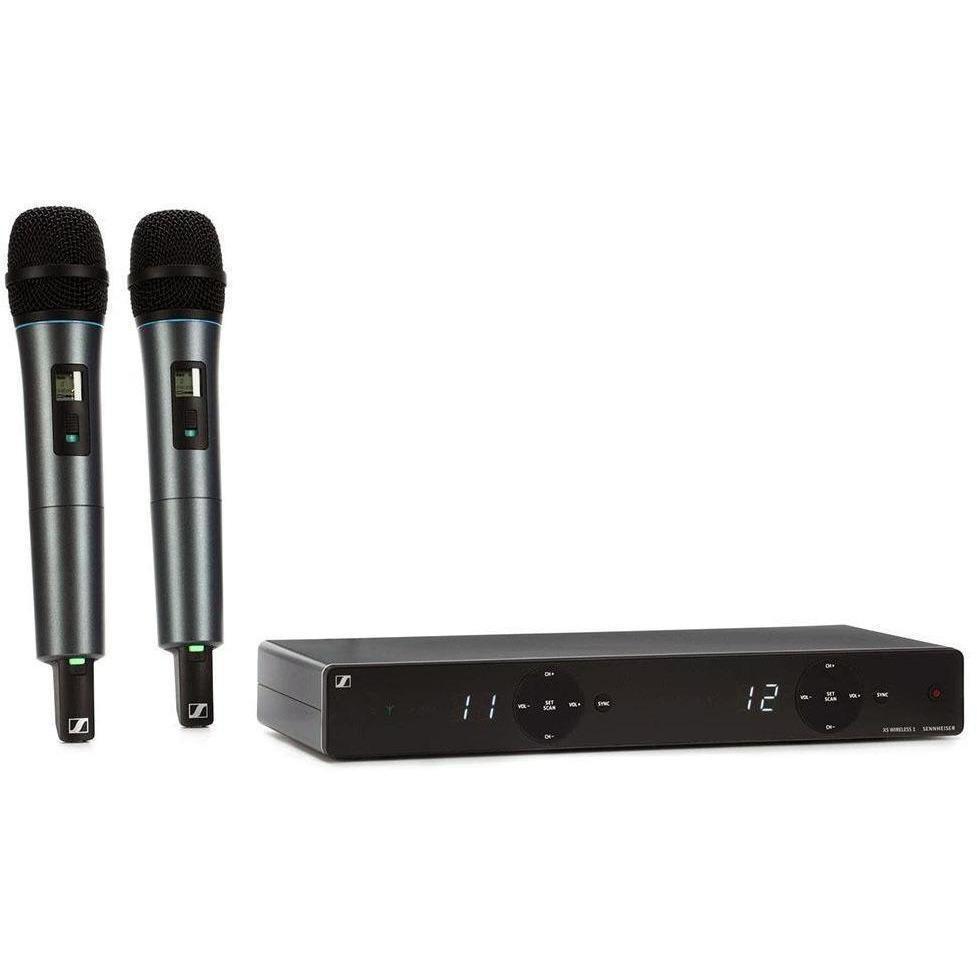 Sennheiser XSW 1-825 DUAL-A XS Wireless Handheld Vocal Microphone Set-Andy's Music