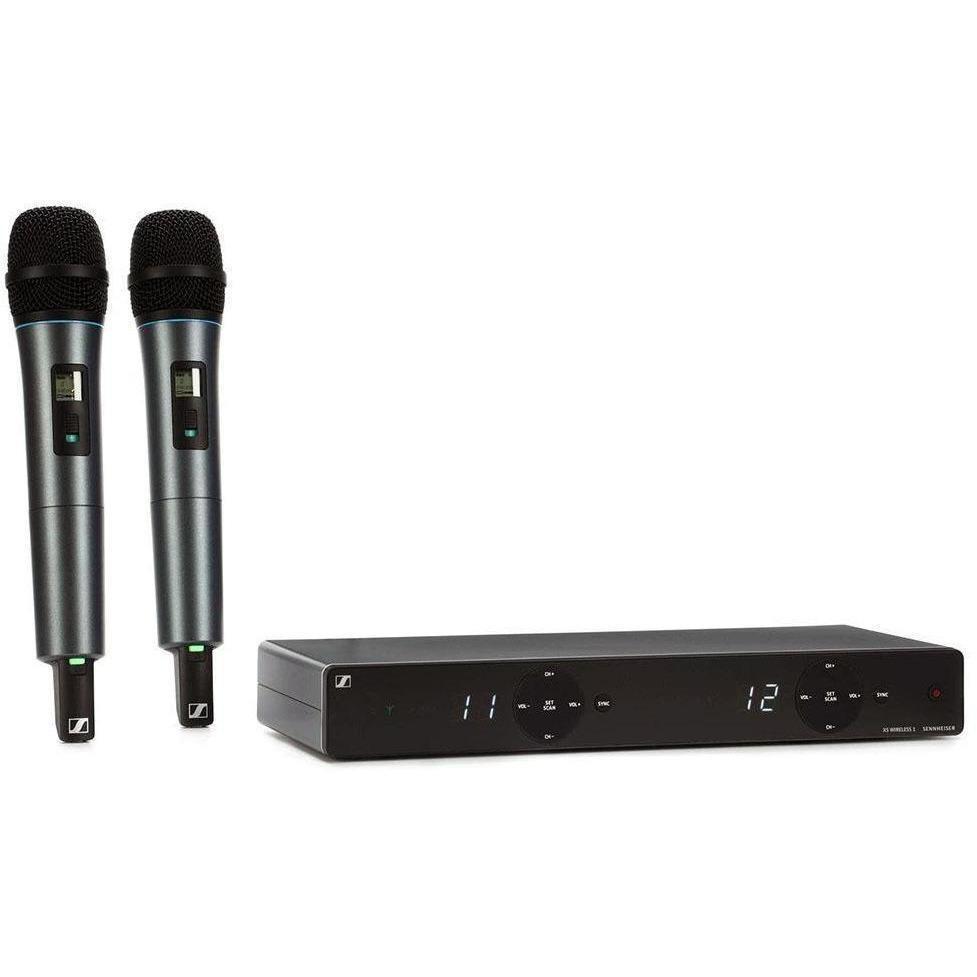 Sennheiser XSW 1-835 Dual-Vocal Set with Two 835 Handheld Microphones-Andy's Music