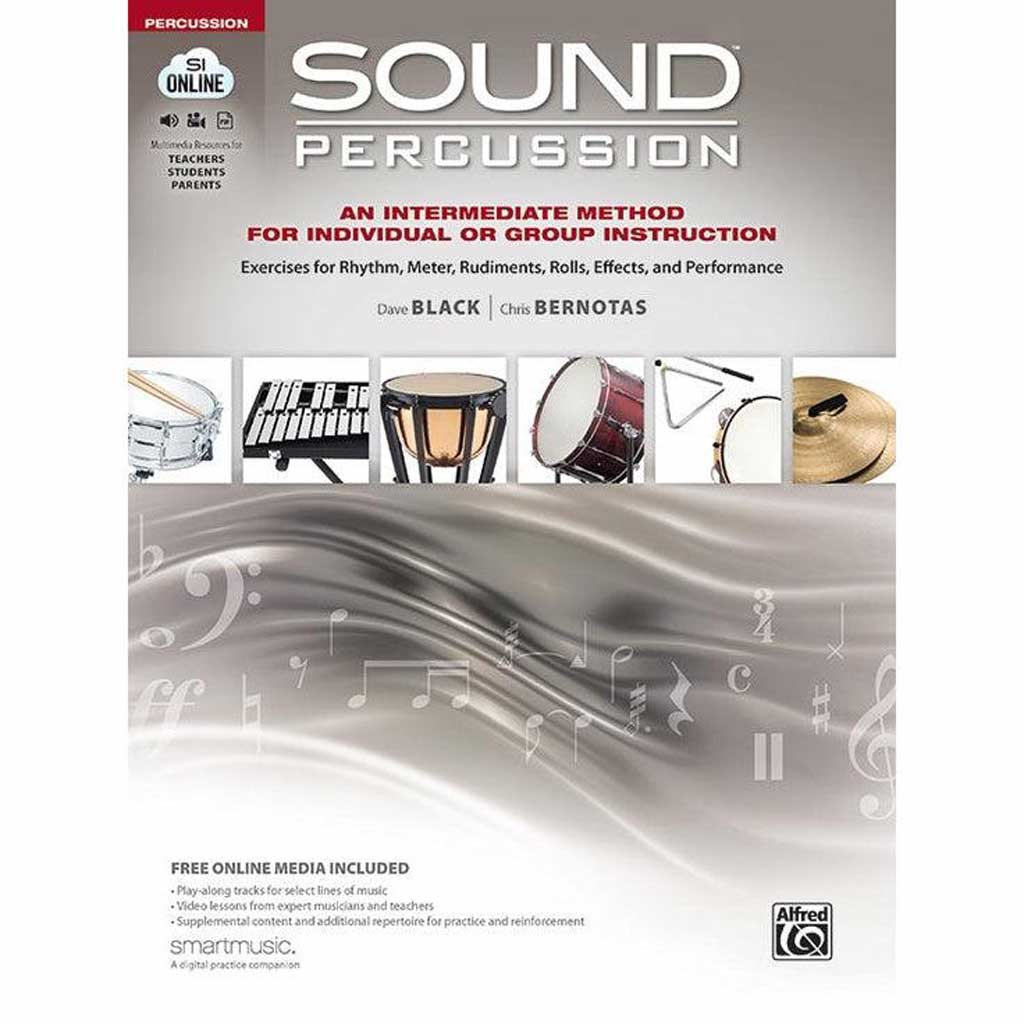 Alfred Sound Percussion Intermediate Method Book | Andy's Music