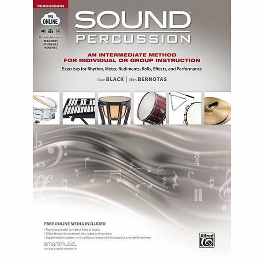 Sound Percussion: An Intermediate Method for Individual or Group Instruction-Andy's Music
