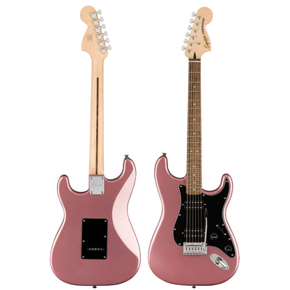 Squier Affinity Series Stratocaster HH Electric Guitar-Burgundy Mist-Andy's Music