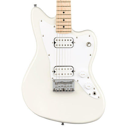 Squier Mini Jazzmaster HH 3/4 Size Electric Guitar-Olympic White-Andy's Music
