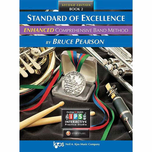 Kjos Standard of Excellence Band Method Book 2 | Andy's Music