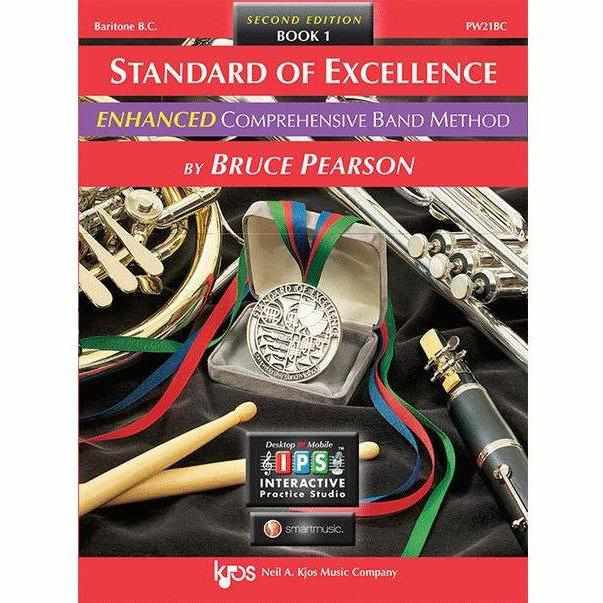Standard of Excellence Enhanced Band Method Book 1-Baritone B.C.-Andy's Music