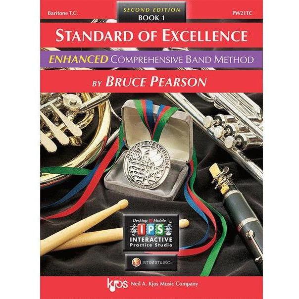 Standard of Excellence Enhanced Band Method Book 1-Baritone TC-Andy's Music