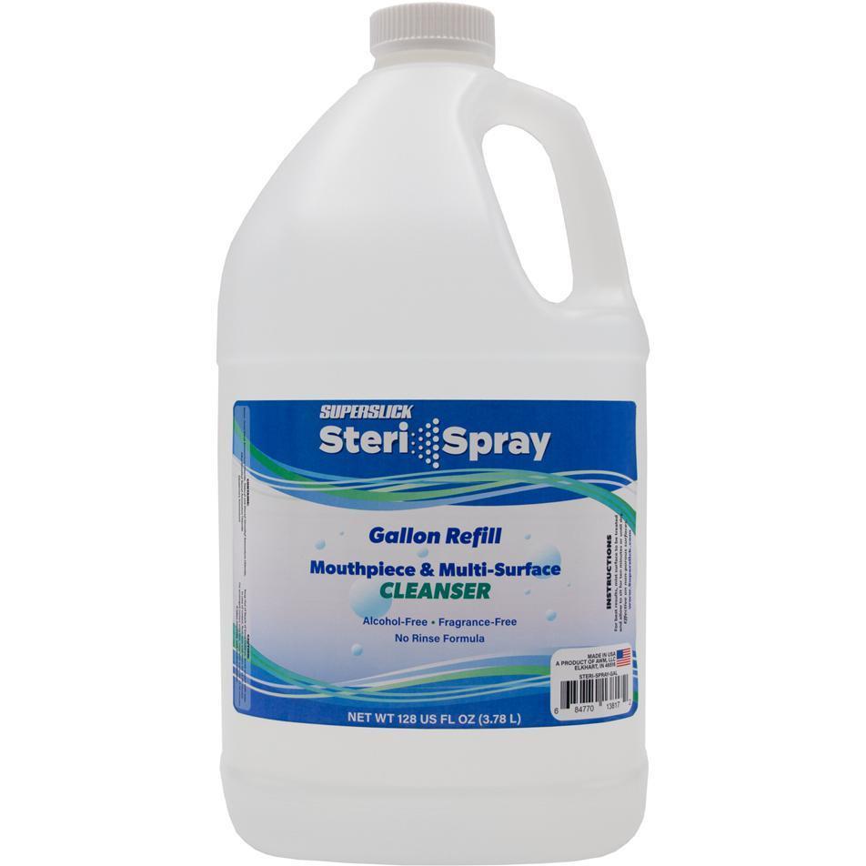 Superslick Steri-Spray Mouthpiece and Multi-Surface Cleaner
