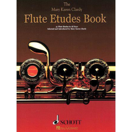 The Flute Etudes Book by Mary Karen Clardy-Andy's Music