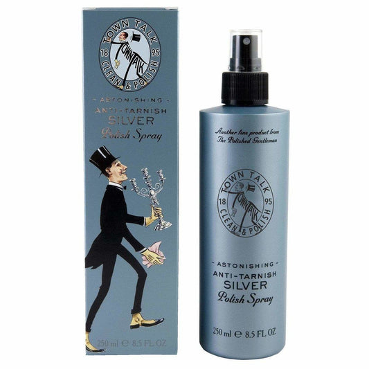 Town Talk Anti-Tarnish Silver Polish Spray 8.5oz TT100-Andy's Music