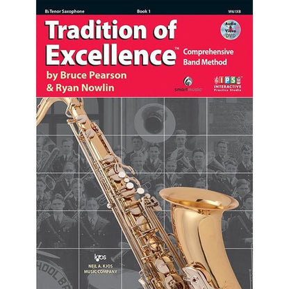 Tradition of Excellence Book 1-Bb Tenor Saxophone-Andy's Music