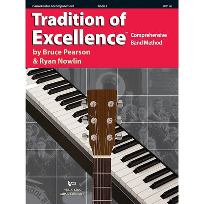 Tradition of Excellence Book 1-Piano/Guitar Accompaniment-Andy's Music