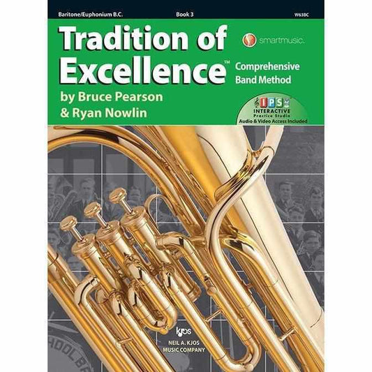 Tradition of Excellence Book 3-Baritone/Euphonium B.C.-Andy's Music