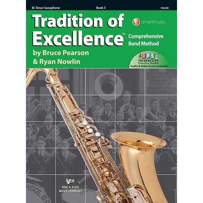 Tradition of Excellence Book 3-Bb Tenor Saxophone-Andy's Music