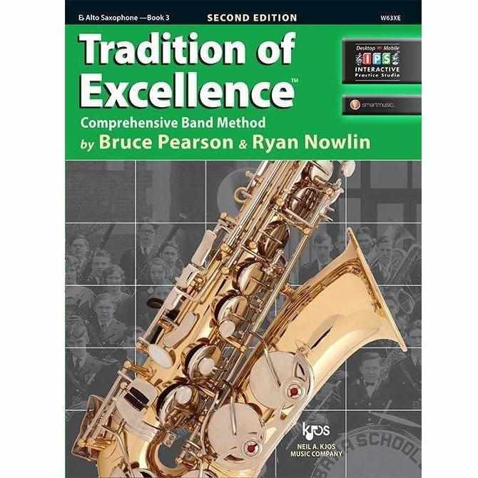 Tradition of Excellence Book 3-Eb Alto Saxophone-Andy's Music
