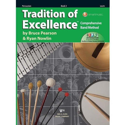 Tradition of Excellence Book 3-Percussion-Andy's Music