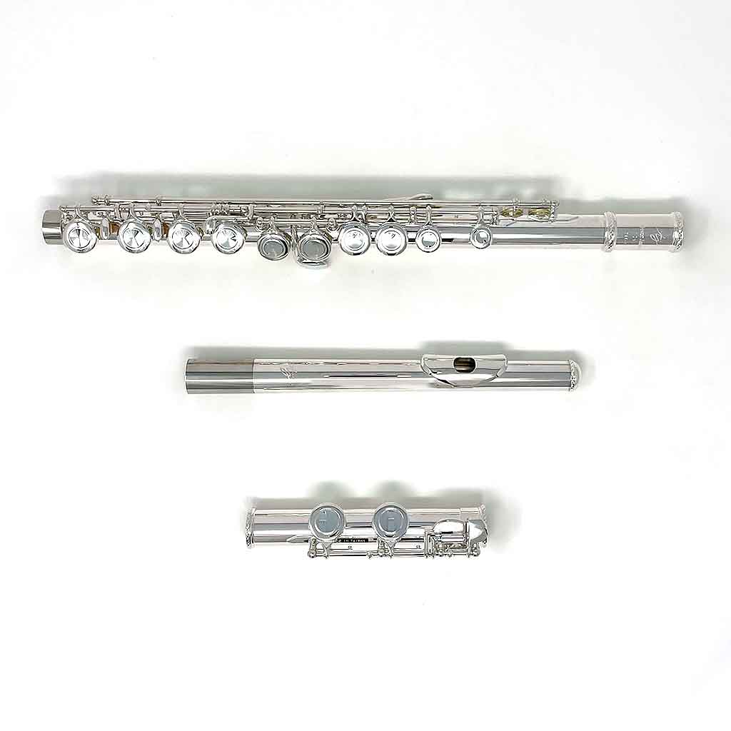 Trevor James 10X Student Flute With Case Silver Plated