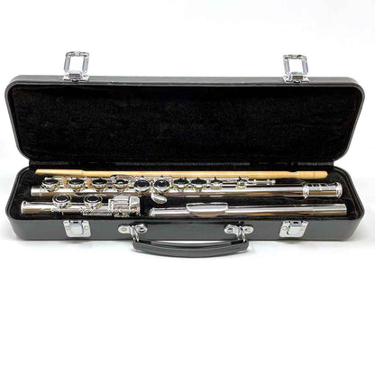 Trevor James 10X Silver Plated Student Flute With Case
