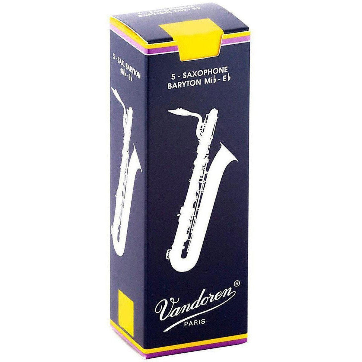 Vandoren Baritone Saxophone Reeds 5-Pack-Andy's Music