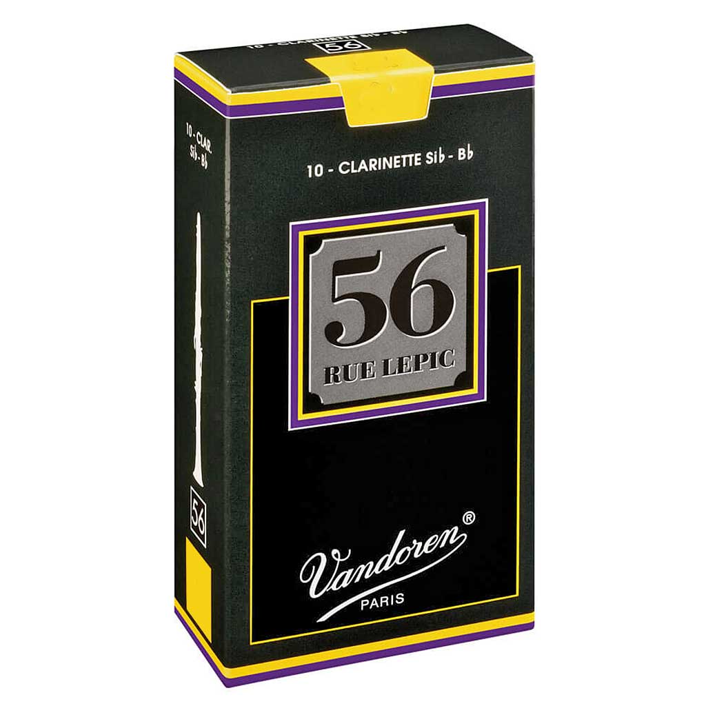 Vandoren Bb Clarinet 56 Rue Lepic Reeds - Box 10