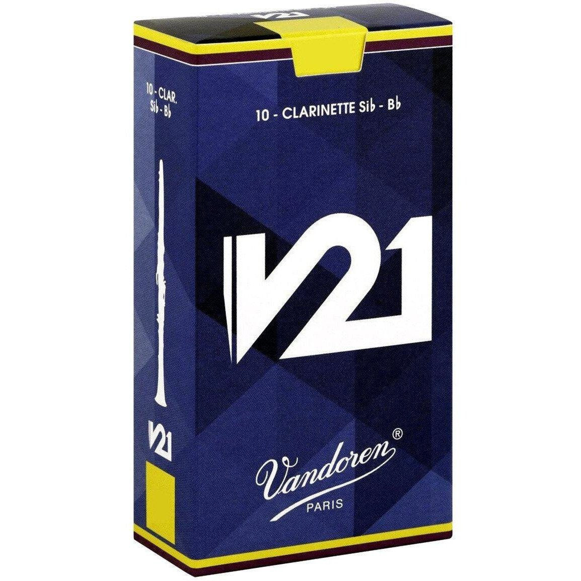 Vandoren Bb Clarinet V21 Reeds 10-Pack-3.0-Andy's Music