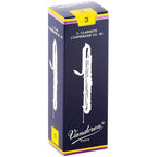 Vandoren Contrabass Clarinet Traditional Reeds 5-Pack