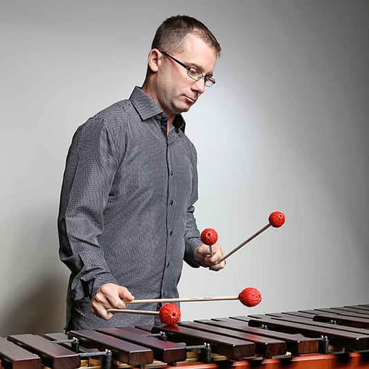 Vic Firth M276 Corpsmaster Iain Moyer Keyboard Hard Vibraphone Mallets-Andy's Music